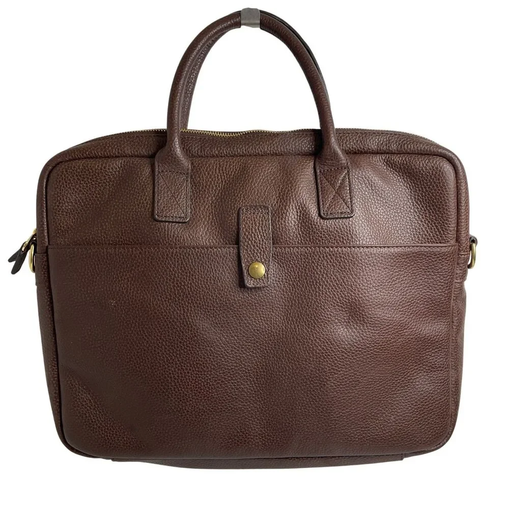 Mark & Graham 13”x17”x2” Harvey Leather Briefcase
